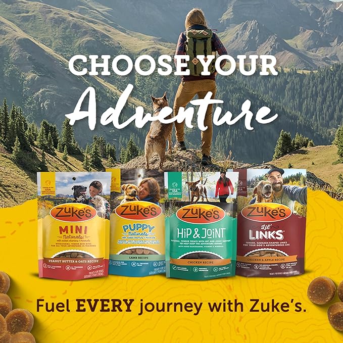 Zuke’s Mini Naturals Dog Training Treats for Dogs of All Sizes, Pet Treats made with Real Chicken - 10 oz. Pouch