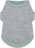 Cozy and Functional Dog Shirts for Small Puppies: Stretchable Green Attire with Easy-On Design, Ideal for Chihuahuas and Yorkies - Enhance Comfort and Playfulness on Chill Days XX-Small