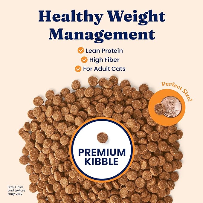 Solid Gold Weight Management Cat Food for Adults - Grain Free & Gluten Free Dry Cat Food Indoor & Outdoor Recipe for Healthy Weight w/Alaskan Pollock & Probiotics for Gut Health & Digestion - 12 LB