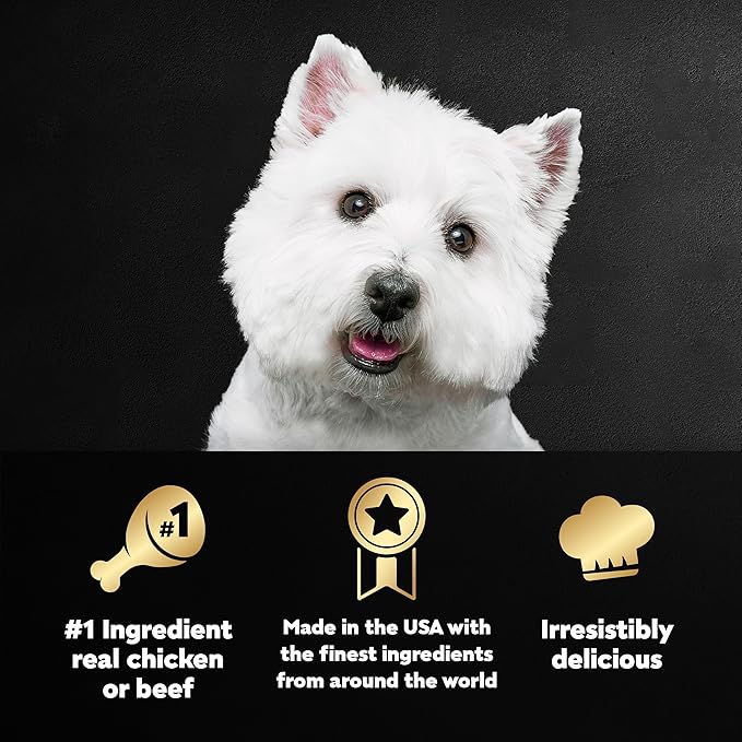 Cesar Wet Dog Food Loaf in Sauce Bacon Feast Variety Pack, 3.5 oz. Easy Peel Trays (12 Count, Pack of 2)