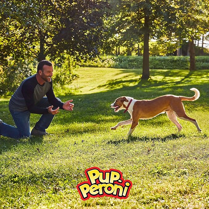 Pup-Peroni Dog Treats, Lean Beef Flavor, 5.6 Ounce (Pack of 8), Made with Real Beef, 90% Fat Free